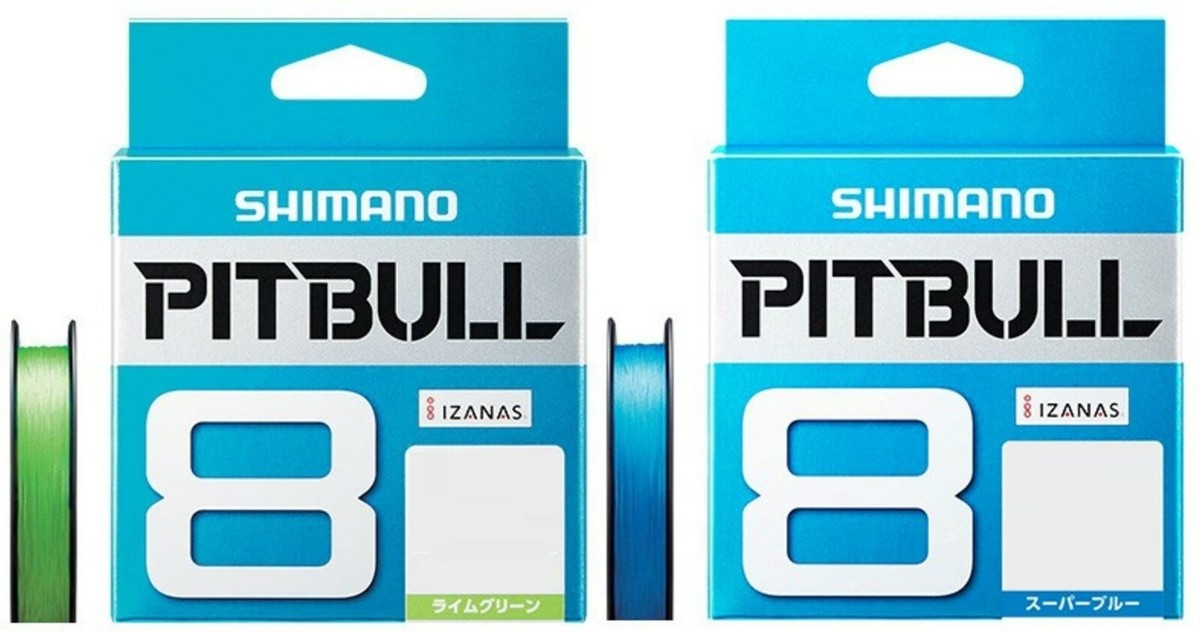 SHIMANO PITBULL 8 Braided Line PE 150m Japan | eBay