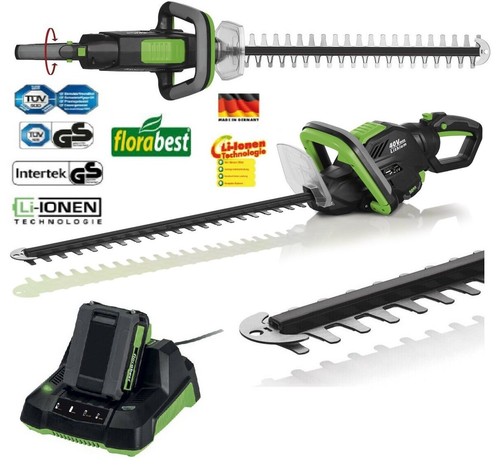 FLORABEST FAHS 40Li A1 40V AkkuHeckenschere ohne Akku & mit Ladegerät