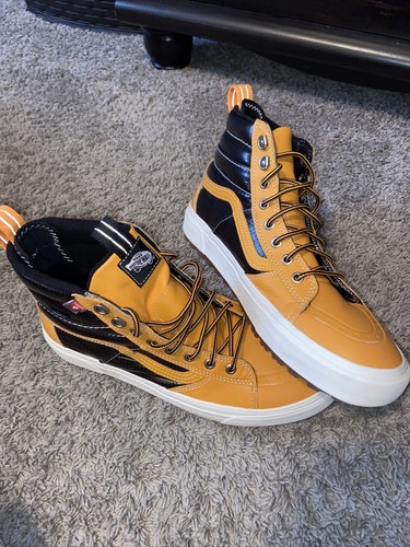 vans high cut leather