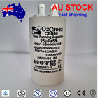 Original CBB60 25uF 450V 50/60Hz 4 Pin Motor Start Run Capacitor Washer Pump -AU