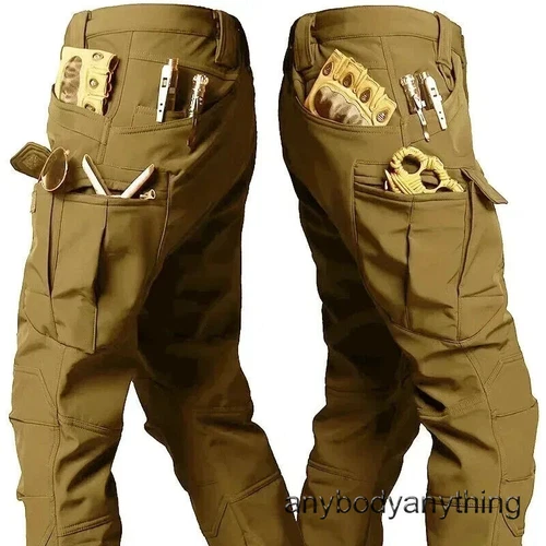 Nuovo set impermeabile per uomo giacca invernale con cappuccio + pantaloni set 2 pezzi - Foto 22 di 42