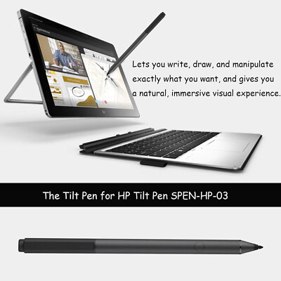 Zwei Original HP Eingabestifte für HP Tilt Pen Active Stylus SPEN-HP-03 *X360*
