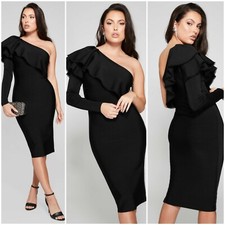 🖤🖤 NWT GUESS By Marciano Stella Single Sleeve Bandage Dress Size S 🖤🖤