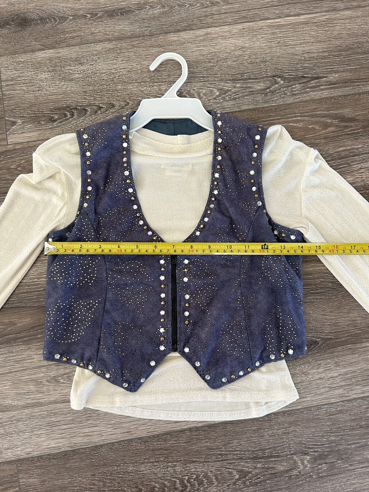 Custom Girls Show Vest w/ Hobby Horse Slinky Gem