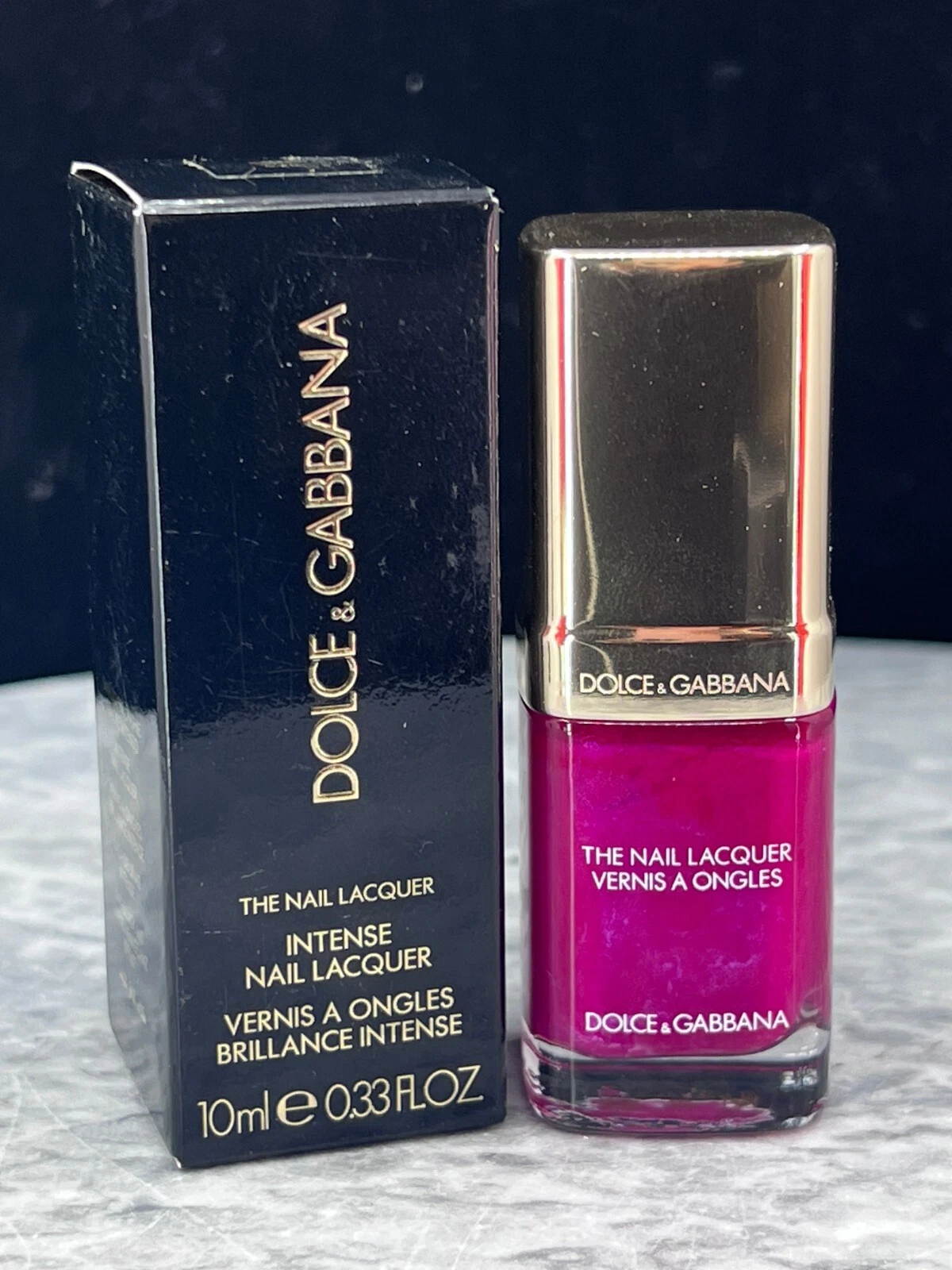 DOLCE & GABBANA The Nail Lacquer Intense Orchid240 10ml/0.33oz-NIB