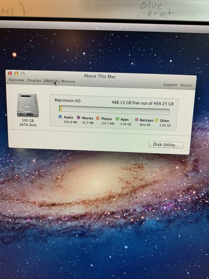 Apple Mac Mini MC815LL/A 2011 A1347 Core i5 2.3GHz 2 GB 500GB X Lion - Image 3 of 4