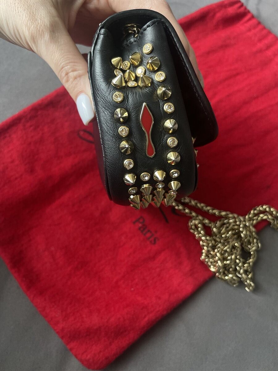 Christian Louboutin Sweet Charity Crossbody Bag Spiked Christian Louboutin Sweet Charity Crossbody Bag Spiked