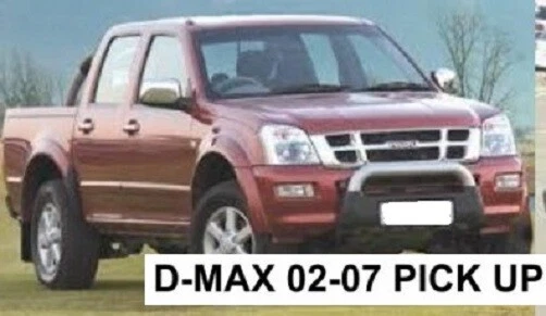 Par de paneles guardabarros delanteros Isuzu P/U D-MAX 2x2 2X4 modelo 2002 07 LH RH mercado de accesorios Foto 2 de 3