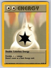 Double Colorless Energy 96/102 Uncommon Base Set Unlimited Pokemon MP on eBay
