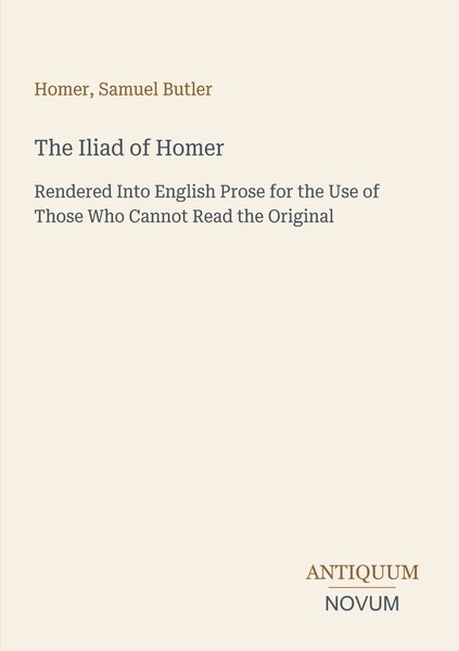Homer (U. A.) | The Iliad Of Homer | Taschenbuch | Englisch (2026)-image