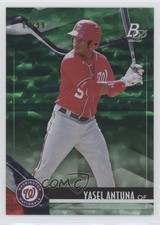 2021 Bowman Platinum Top Prospects Green Icy Foil 66/99 Yasel Antuna 0l0r