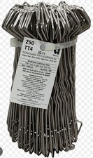 Tecties TT4 Stainless Steel Cavity Wall Ties 250mm General Purpose, Pack of 250