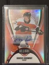 2025-26 Upper Deck Allure Hockey Karsen Dorwart Red Rainbow Auto #120