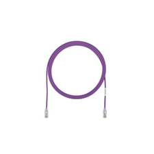 7ft Panduit UTP28SP7VL 28 AWG Copper Cat 6 UTP Patch Cord Violet