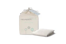 Organic Contoured Changing Pad Cover - Easy to Clean, Lightweight & Portable ...
