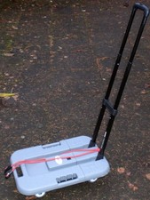 Transportkarre ausziehbar 300 kg, Gummispannband mit Haken
