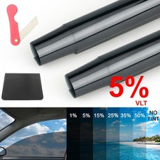 300CM Uncut Roll Window Tint Film 5 VLT 20" x 10ft Feet Car Home Office Glass