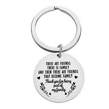 Friendship Gifts Best Friend Keychain Thank You Gift for Best Friend BFF