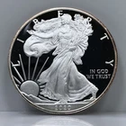 2020-W Proof American Silver Eagle 1oz Coin Ultra Deep Cameo 999 Fine U.S Dollar