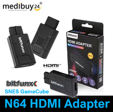 Convertitore HDMI N64 SNES Gamecube 720-1080p Full HD Adattatore TV Stick Bitfunx 🎮
