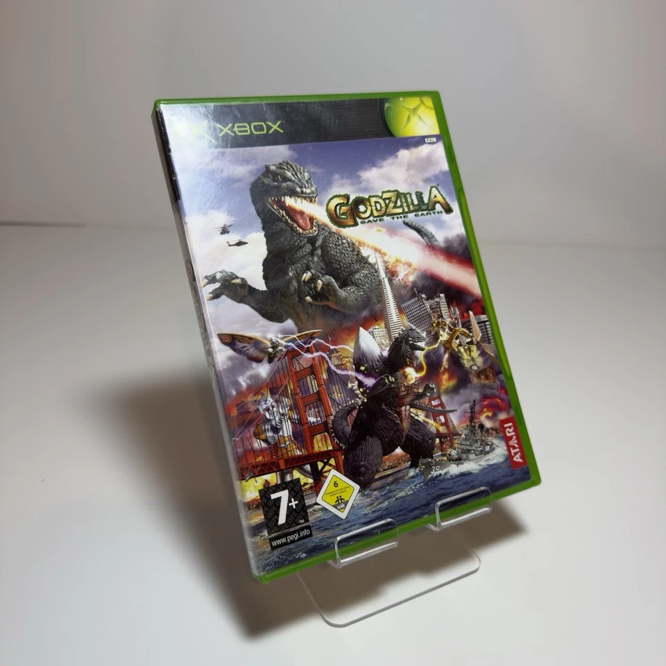 Godzilla Save The Earth Xbox Original Video Game Mint Disc - Image 2 of 4