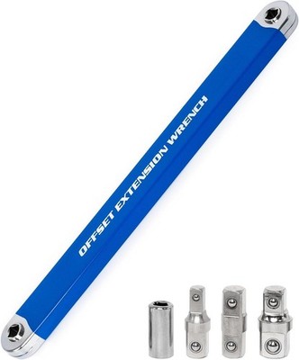 Pro Zero Offset Extension Wrench Tight  Extension Wrench Set 1/2'' 1/4'' 3/8''