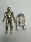 Vintage 1977 Stars Wars  ORIGINAL R2 - D2 And C-3PO Action Figure