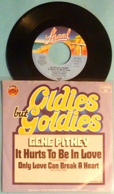 3x GENE PITNEY - IT HURTS TO BE IN LOVE + LIBERTY VALANCE + EP (LOOK LIST)  USED