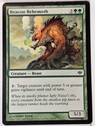 Beacon Behemoth - Conflux #78 Common MTG