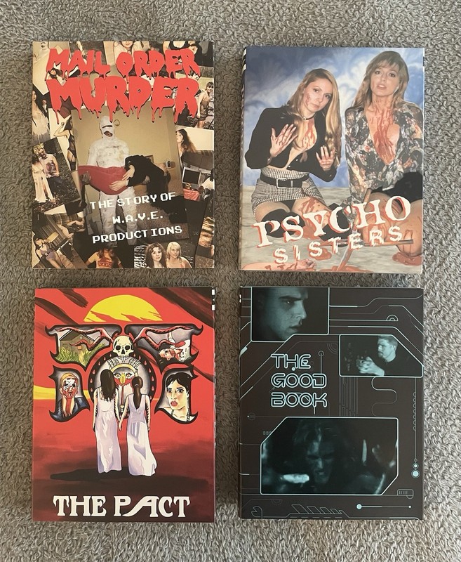 Saturn’s Core Blu-ray Lot (4) OOP Vinegar Syndrome OCN Partner Label HORROR RARE