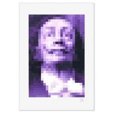 Yvaral, "Faces Of Dali 1" Limited Edition Serigraph, Numbered and Hand Signed wi