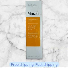 Murad Vita-C Triple Exfoliating Facial New In Box NIB 2.7oz / 80m BRAND NEW SHIP