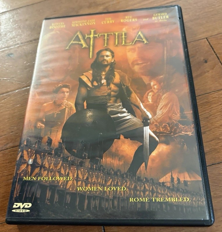 USA Home Entertainment Attila DVD 2001 NR Dick Lowry Gerard Butler Widescreen