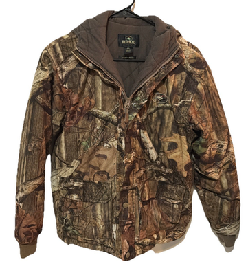 RedHead Mountain Stalker Camo Hooded Hunting Jacket Size Youth XL