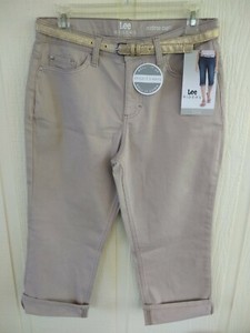 lee rider mid rise capri jeans
