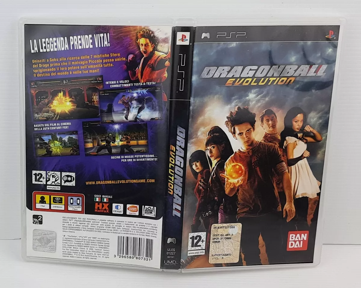 Dragon Ball Evolution (Italian Cover) für Sony PSP