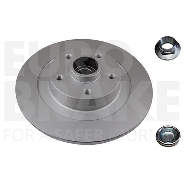 2X Bremsscheiben Hinten Ø300 Mm Voll Beschichtet FüR Renault Laguna III KT0/1-image