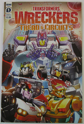 Transformers: Wreckers--Tread & Circuits #1 (Oct 2021, IDW), VFN