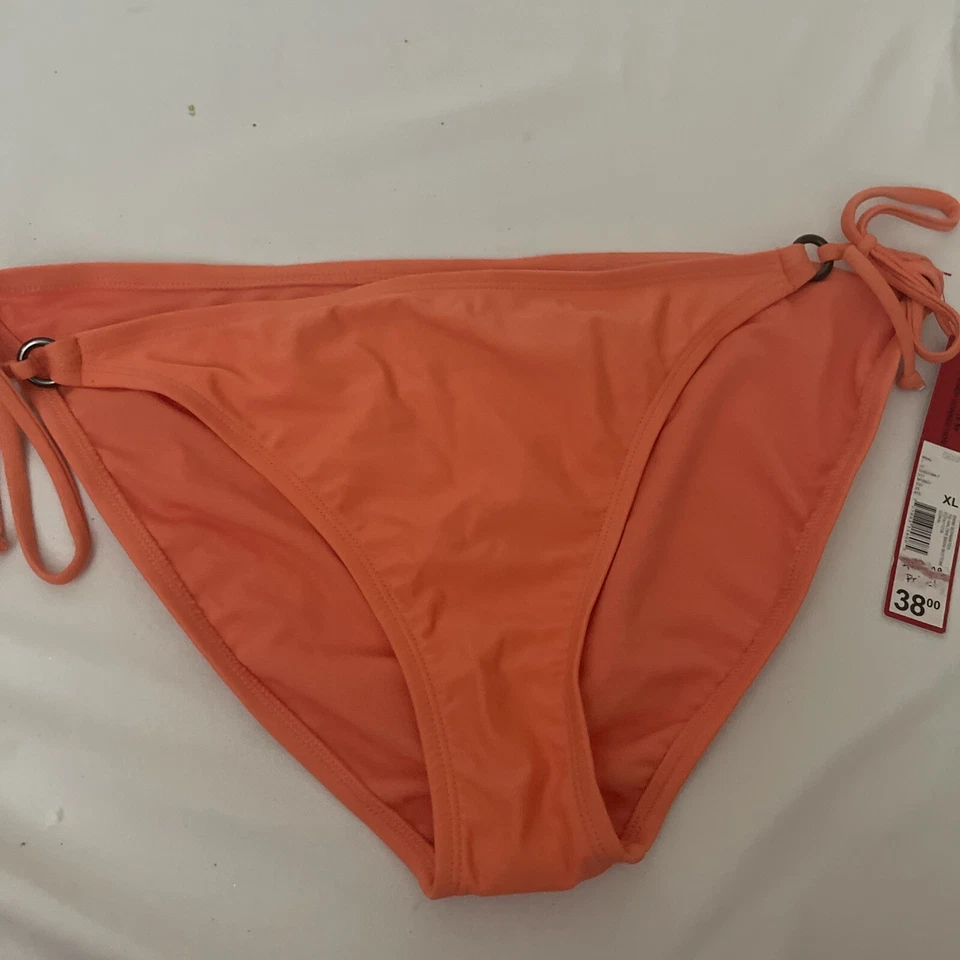 UK Style by French Connection Swim Suit Bottoms Women’s Size XL Orang NWT - Image 3 of 4