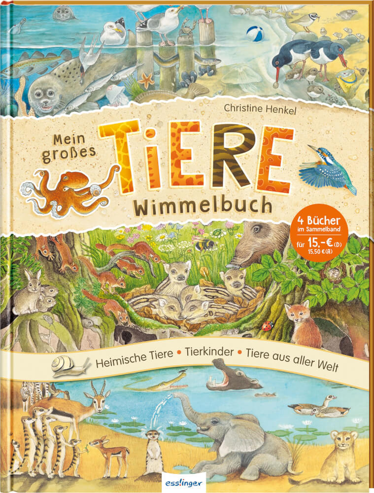 Thumbnail - Mein Großes Tiere-wimmelbuch