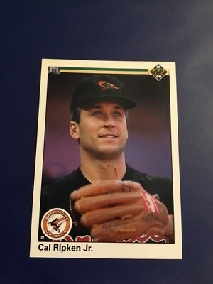 1990 Upper Deck # 266 CAL RIPKEN JR Baltimore Orioles Super Star Nice !