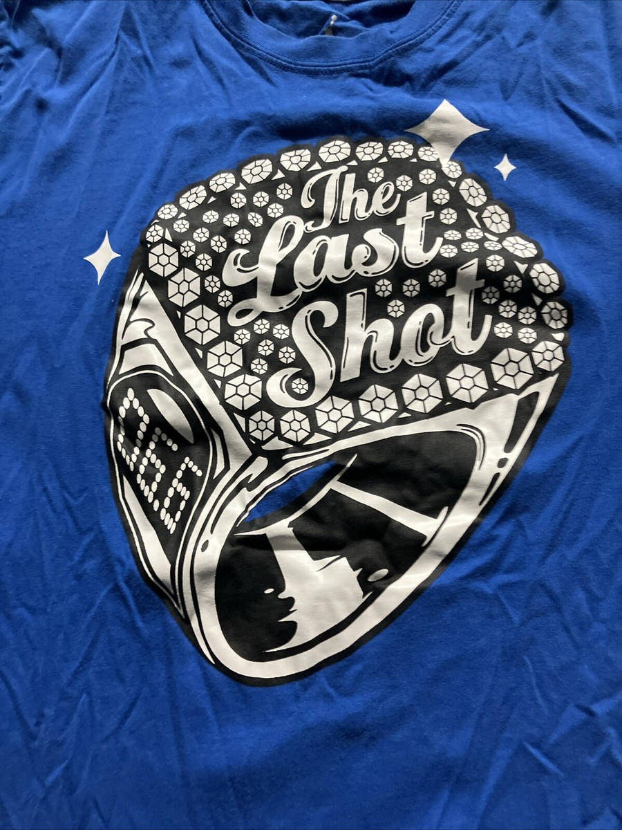 JORDAN ジョーダン LAST SHOT Tシャツ The Last Shot Jordan Brand T Shirts Blue Size Medium | eBay
