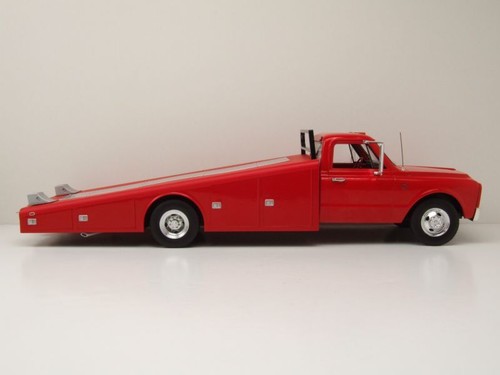 Chevrolet C-30 Ramp Truck 1967 rot Modellauto 1:18 Acme - Bild 4 von 9