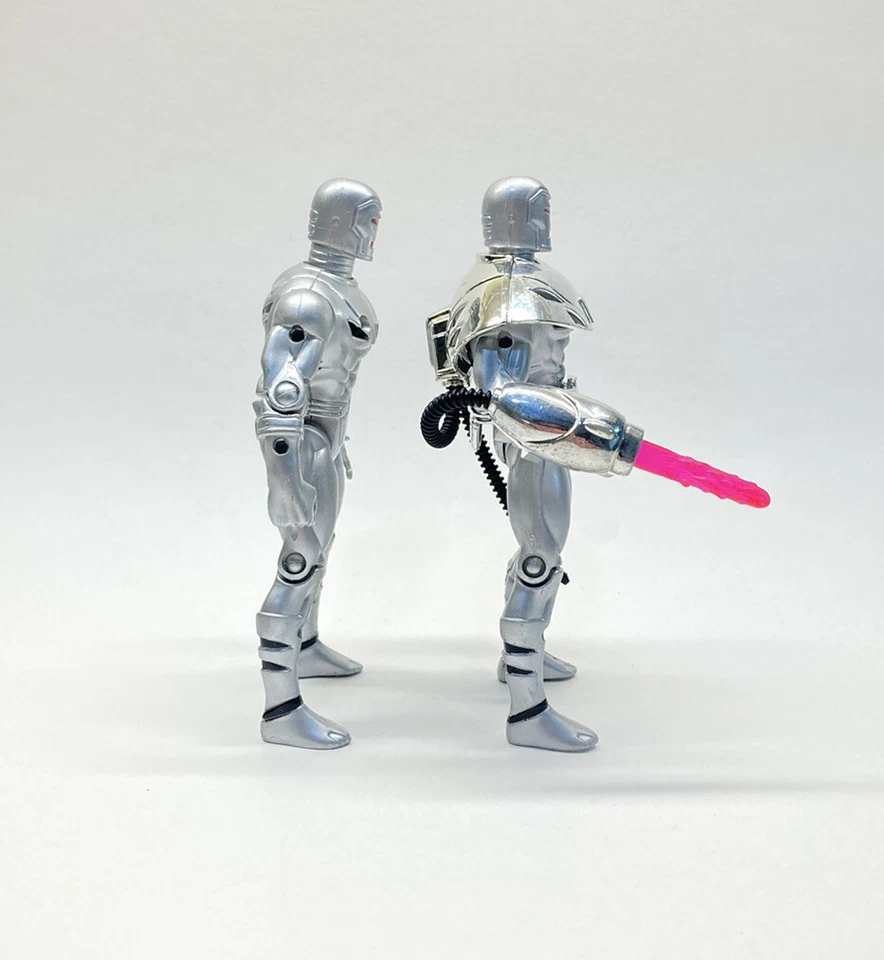 Marvel Iron Man Arctic Armor Action Figures 1995 ToyBiz Vintage Toys Lot Ironman - Image 3 of 4