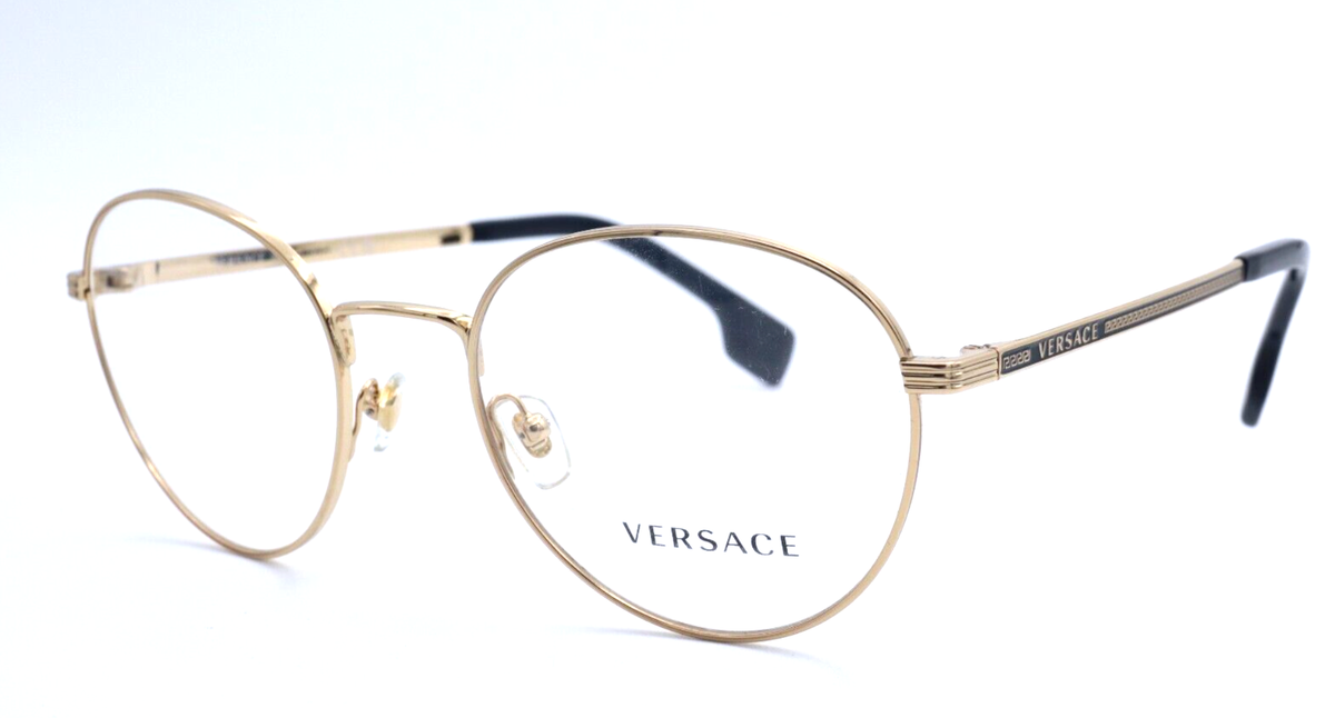 New Classic Round VERSACE Eyeglasses MOD. 1279 1002 53-20 145
