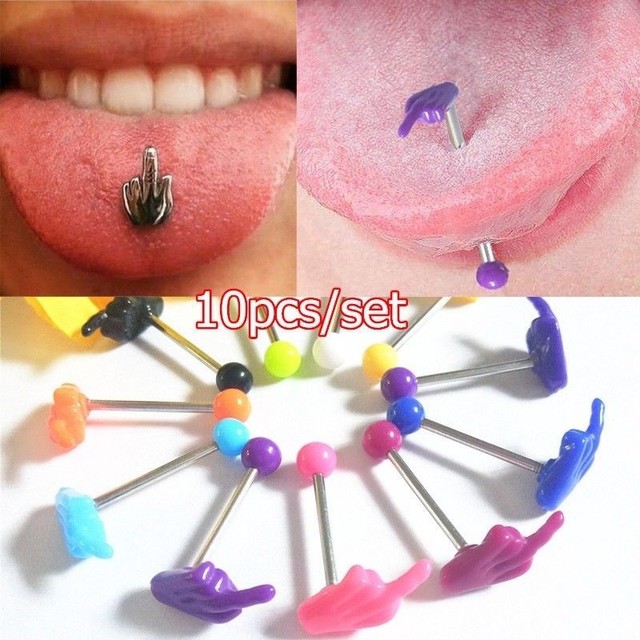 Pill Tongue Rings 2025