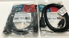 Lot of 2 Tripp Lite 13-Amp Heavy-Duty Power Extension Cord (6ft) P024-006-13A 