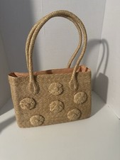 Liz Claiborne Straw Handbag