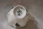 Queen Anne Footed FBC "Noel" Pattern Teacup & Saucer Hand Painted — photo 7