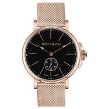 OROLOGIO BOCCADAMO Prince, cassa e cinturino maglia milanese rosati ref. PN010